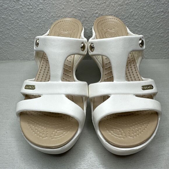 CROCS CYPRUS V HEELED SANDALS - Picture 3 of 7